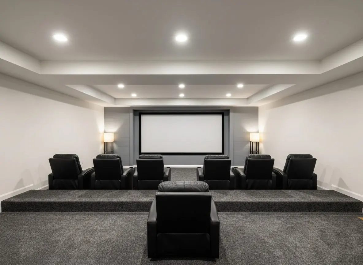 Tiered home theater in Lititz